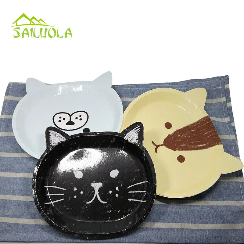 18pcs/lot Disposable Cute Animal Thickening Paper Plates Party Cake Paper Plates for Baby Shower Birthday Party Decor
18pcs/lot Disposable Cute Animal Thickening Paper Plates Party Cake Paper Plates for Baby Shower Birthday Party Decor