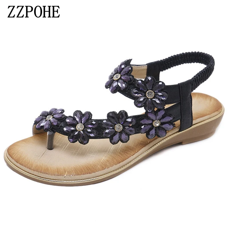 ZZPOHE summer shoes women beach flip flops soft flat sandals woman casual comfortable plus size wedge sandals 35-42
ZZPOHE summer shoes women beach flip flops soft flat sandals woman casual comfortable plus size wedge sandals 35-42