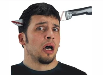 On April Fool's Day, Halloween props wear head knives and nail heads, and people make funny toys and head nails.
On April Fool's Day, Halloween props wear head knives and nail heads, and people make funny toys and head nails.