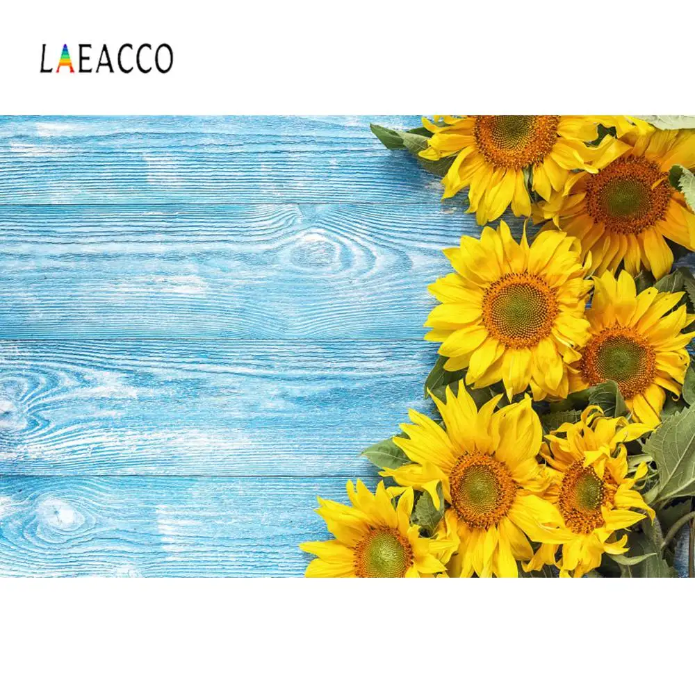 Laeacco Photo Backdrop Blue Wooden Board Sunflower Pet Child Doll Portrait Photography Background Photocall Digital Photo Studio
Laeacco Photo Backdrop Blue Wooden Board Sunflower Pet Child Doll Portrait Photography Background Photocall Digital Photo Studio