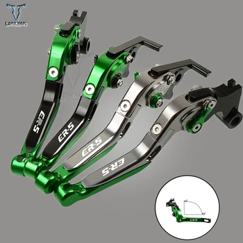 Motorcycle Accessories aluminum Adjustable Foldable Lengthening brake clutch levers for Kawasaki ER-5 2004-2005 WITH ER-5 LOGO
Motorcycle Accessories aluminum Adjustable Foldable Lengthening brake clutch levers for Kawasaki ER-5 2004-2005 WITH ER-5 LOGO