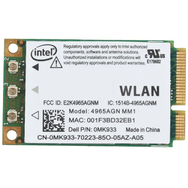 New Wifi Wireless Card 4965agn Mm1 For Dell Latitude D5 D530 D630 D0 Network Cards Aliexpress