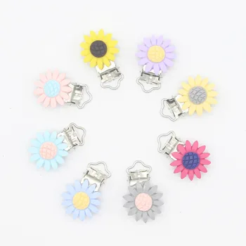 5pcs/lot Resin Baby Children Pacifier Holder Clip Infant Cute Sunflower Nipple Clasps For Baby Product No Hole 4cmx2.7cm 8 Color
5pcs/lot Resin Baby Children Pacifier Holder Clip Infant Cute Sunflower Nipple Clasps For Baby Product No Hole 4cmx2.7cm 8 Color