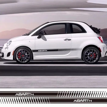 Fashion New Hot 2 Pcs Auto Car Side Skirt Decal Stickers Racing Stripes Graphic For Fiat Abarth 500
Fashion New Hot 2 Pcs Auto Car Side Skirt Decal Stickers Racing Stripes Graphic For Fiat Abarth 500