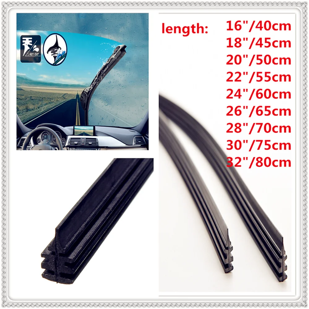 Car Rubber Wiper Blade Refill Replacement for BMW E34 F10 F20 E92 E38 E91 E53 E70 X5 M M3 E46 E39 E90 M140i 530i 128i | Автомобили и