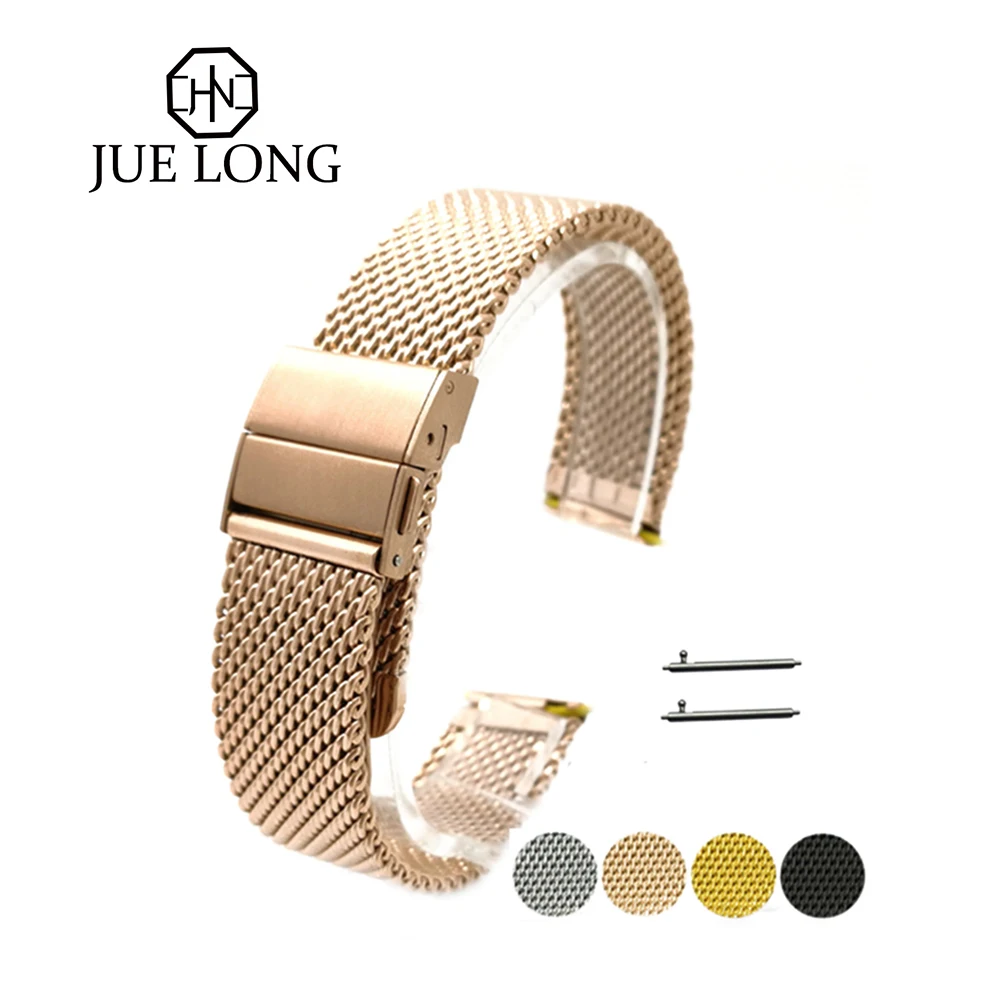 Strap For Universal Milanese Watchband 18mm 20mm 22mm Silver Stainless Steel Mesh Strap Band Replacement Bracelet
Strap For Universal Milanese Watchband 18mm 20mm 22mm Silver Stainless Steel Mesh Strap Band Replacement Bracelet