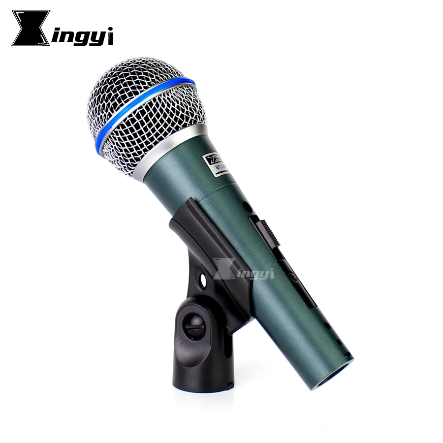BT-58A Pro Switch Handheld Vocal Dynamic Microphone Mike With Mic Clip For beta58a Amplifier Karaoke System Church Speaking Sing
BT-58A Pro Switch Handheld Vocal Dynamic Microphone Mike With Mic Clip For beta58a Amplifier Karaoke System Church Speaking Sing