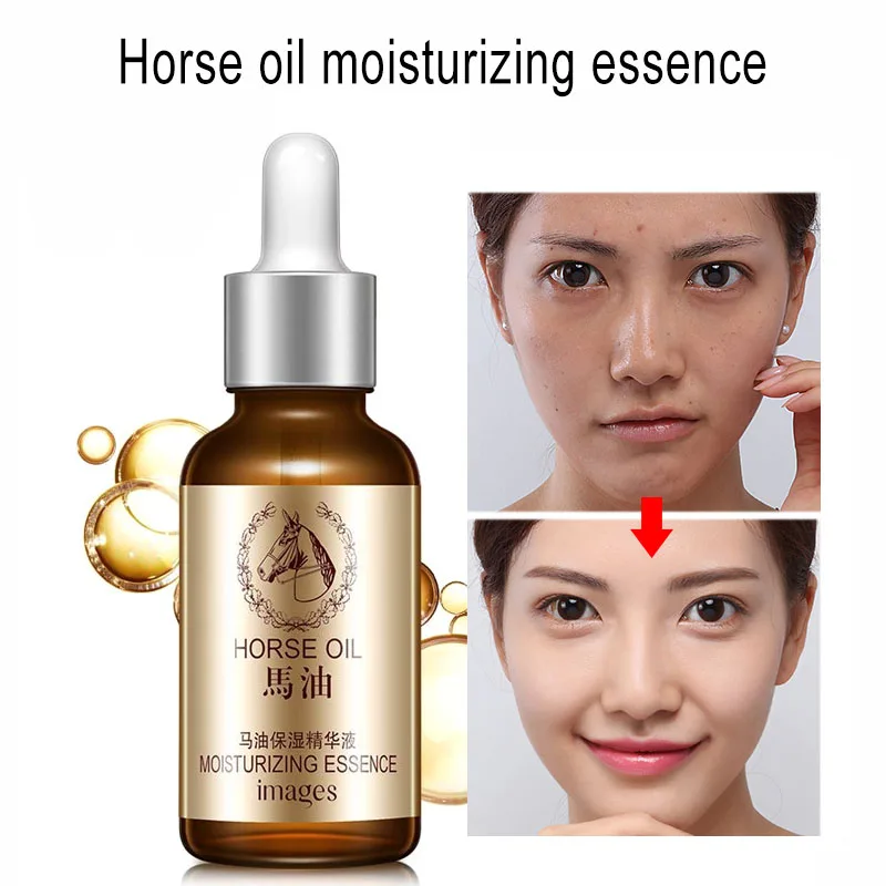 Horse Oil Essence Liquid Moisturizing Shrink Pores Skin Care Nourishing Essence SSwell
Horse Oil Essence Liquid Moisturizing Shrink Pores Skin Care Nourishing Essence SSwell
