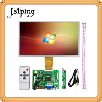 Jstping 9 inch For Raspberry Pi 3 LCD Display Screen Matrix TFT 1024*600 Monitor HDMI VGA AV Driver Board TTL LVDS Controller
Jstping 9 inch For Raspberry Pi 3 LCD Display Screen Matrix TFT 1024*600 Monitor HDMI VGA AV Driver Board TTL LVDS Controller
