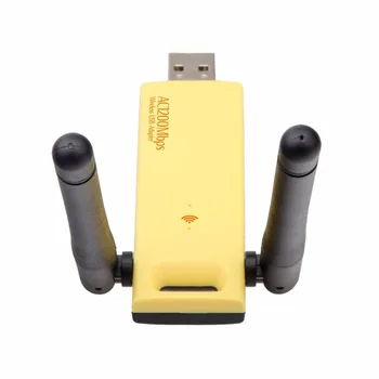 Wireless USB Adapter 1200mbps Dual Band 5Ghz 2.4Ghz Adapter 802.11ac RTL8812AU Chipset Aerial Dongle Mini USB Network Card
Wireless USB Adapter 1200mbps Dual Band 5Ghz 2.4Ghz Adapter 802.11ac RTL8812AU Chipset Aerial Dongle Mini USB Network Card
