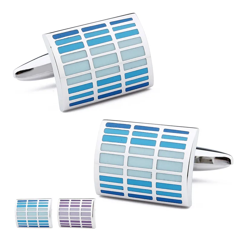 2 Colors Blue Purple Enamel Cufflinks For Men French Shirts Cuff Fashion Accessories Jewelry Wedding Gift
2 Colors Blue Purple Enamel Cufflinks For Men French Shirts Cuff Fashion Accessories Jewelry Wedding Gift