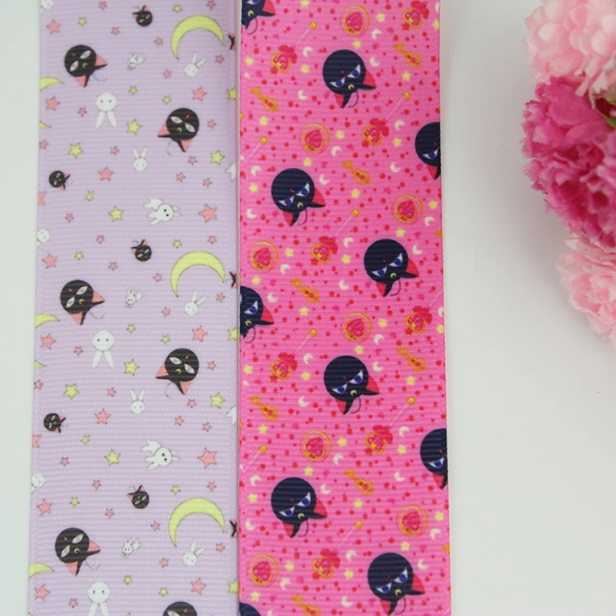 10 yards pink thick cartoon pattern grosgrain ribbon 38mm sewing webbing polyester for DIY Christmas gift wrap tape
10 yards pink thick cartoon pattern grosgrain ribbon 38mm sewing webbing polyester for DIY Christmas gift wrap tape