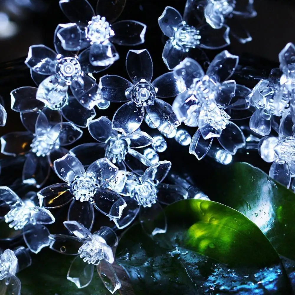 Sakura Flower Christmas Garlands US Plug LED Fairy Lights For Bedroom Room Wedding Christmas Decoration Pink Purple String Light
Sakura Flower Christmas Garlands US Plug LED Fairy Lights For Bedroom Room Wedding Christmas Decoration Pink Purple String Light