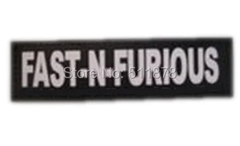 4" FAST N FURIOUS Logo TV MOVIE Series Costume Biker Vest Badge Embroidered Emblem punk applique iron on patch
4" FAST N FURIOUS Logo TV MOVIE Series Costume Biker Vest Badge Embroidered Emblem punk applique iron on patch