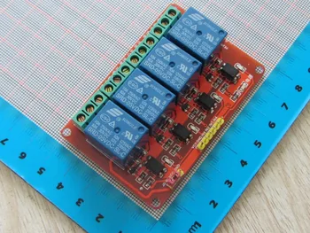High Quality 5V 4-Channel Relay Module for Arduino 4 Channel Relay module With optocoupler isolation for Smart car DIY Low pull
High Quality 5V 4-Channel Relay Module for Arduino 4 Channel Relay module With optocoupler isolation for Smart car DIY Low pull