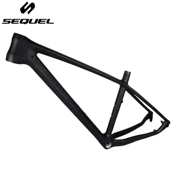 27er SEQUEL Moutain bike frame carbon mtb Toray T800 frame+clamp+headsets 142*12mm and 135*9mmcuadro carbono mtb 27er DIY
27er SEQUEL Moutain bike frame carbon mtb Toray T800 frame+clamp+headsets 142*12mm and 135*9mmcuadro carbono mtb 27er DIY