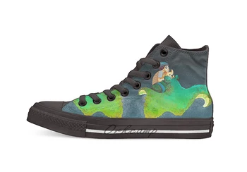 Fluffy SpaceSquid Design breathable Casual High Top lace-up Canvas shoes sneakers
Fluffy SpaceSquid Design breathable Casual High Top lace-up Canvas shoes sneakers