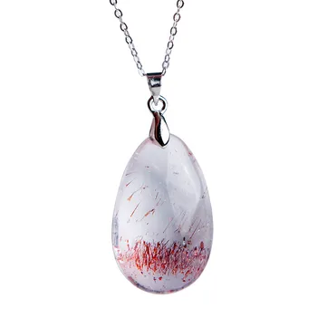 Drop Shipping Genuine Natural Lepidocrocite Quartz Super Seven Golden Strawberry Crystal Water Drop Pendant 32x20x11mm
Drop Shipping Genuine Natural Lepidocrocite Quartz Super Seven Golden Strawberry Crystal Water Drop Pendant 32x20x11mm