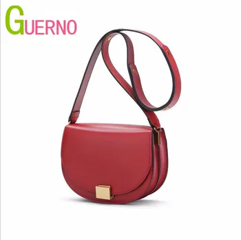 GUERNO 2019 new leather women's retro European organ saddle bag simple wide shoulder strap women's bag al016
GUERNO 2019 new leather women's retro European organ saddle bag simple wide shoulder strap women's bag al016
