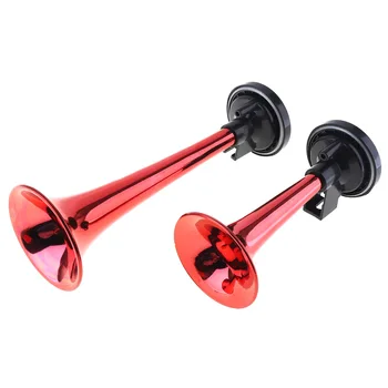 1 pcs 12V 178dB Red Super Loud Dual Tone Air Horn Set Trumpet Compressor Suitable for Motorcycle / Car / Boat / Truck
1 pcs 12V 178dB Red Super Loud Dual Tone Air Horn Set Trumpet Compressor Suitable for Motorcycle / Car / Boat / Truck