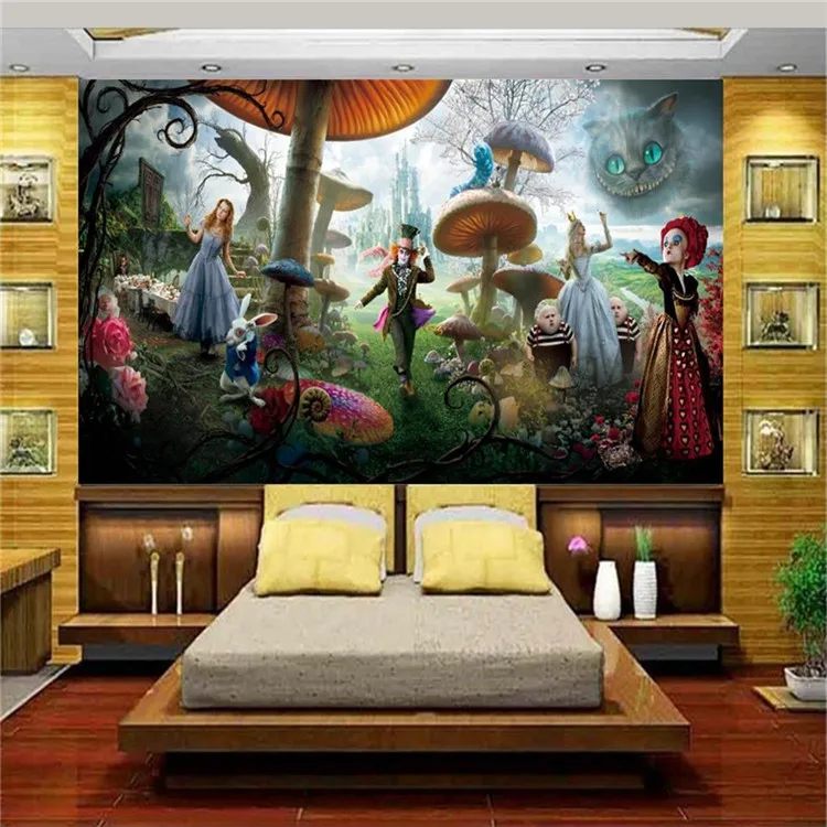 custom size 3d photo wallpaper living room kids mural Alice in Wonderland 3d painting background non-woven wallpaper for wall 3d
custom size 3d photo wallpaper living room kids mural Alice in Wonderland 3d painting background non-woven wallpaper for wall 3d