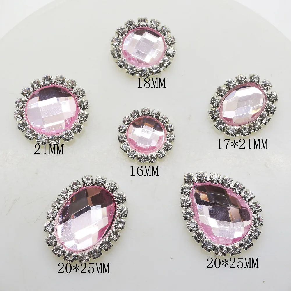 ZMASEY Fashion New Pink Glass Buttons Crystal Metal Buttons for Wedding Card Sewing Ribbon Handwork Decoration Sale Price
ZMASEY Fashion New Pink Glass Buttons Crystal Metal Buttons for Wedding Card Sewing Ribbon Handwork Decoration Sale Price
