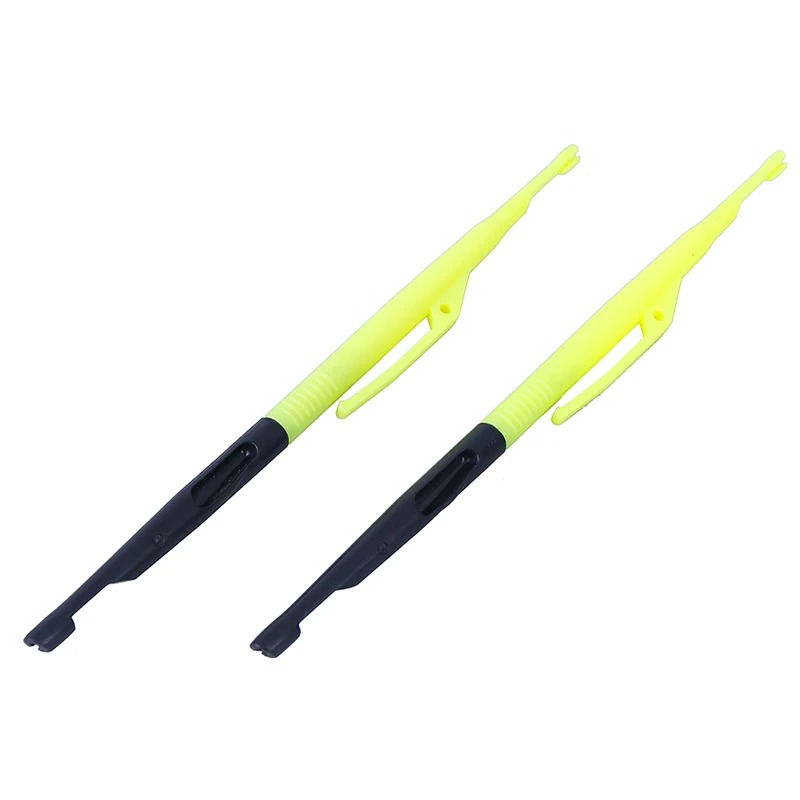 Комплект из 2 предметов желтый петля уровня инструмент рыболовный крючок для