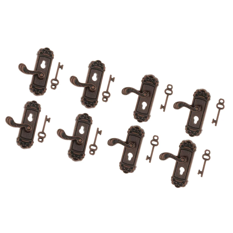 8Pcs Doll House Door Lock 1:12 Alloy Retro House Miniature Door Lock Doll House Furniture Accessories Right Handle Door Lock K
8Pcs Doll House Door Lock 1:12 Alloy Retro House Miniature Door Lock Doll House Furniture Accessories Right Handle Door Lock K