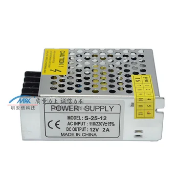 12V2A switching power supply LED lamp stripe power adapter power supply aluminum shell power S-25-12
12V2A switching power supply LED lamp stripe power adapter power supply aluminum shell power S-25-12
