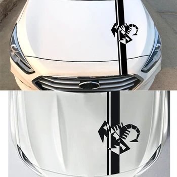 Racing Stripes Vinyl Decal Sticker Car Hood scorpion graphic decals black Universal 130x28cm Personality car modeling
Racing Stripes Vinyl Decal Sticker Car Hood scorpion graphic decals black Universal 130x28cm Personality car modeling