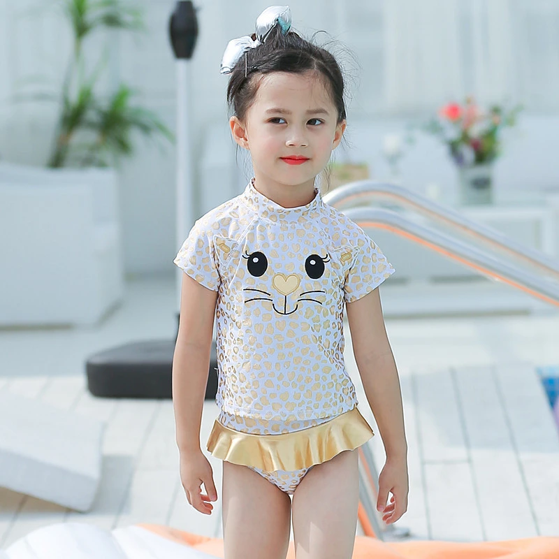 New Model Kid Girls Two Pieces Swimsuit 2-7 Y Baby Girl with Cat pattern Swimwear Children Swimming Wear Swim Suit Bathing Suits
New Model Kid Girls Two Pieces Swimsuit 2-7 Y Baby Girl with Cat pattern Swimwear Children Swimming Wear Swim Suit Bathing Suits