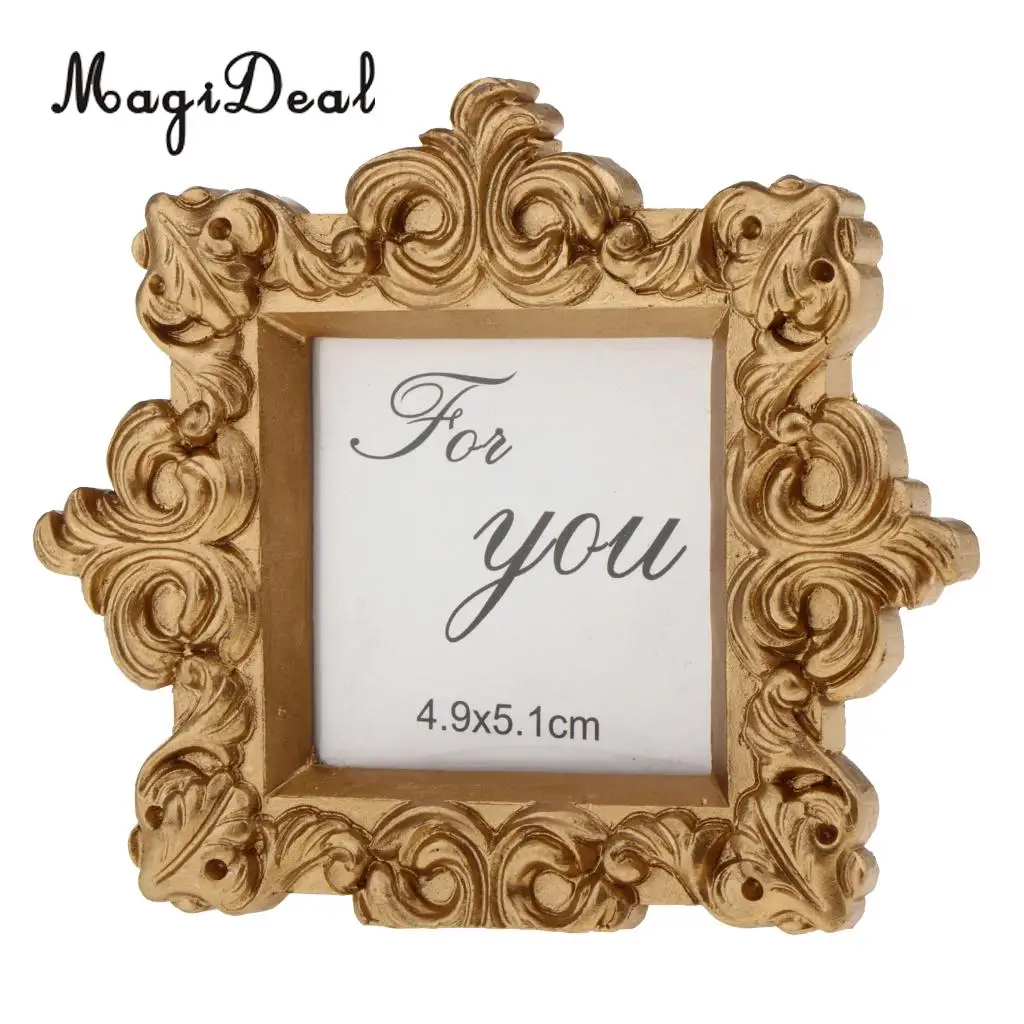 MagiDeal Banquet Antique Retro Gold Picture Photo Frame Wedding Birthday Party Table Place Card Decor 9x10cm
MagiDeal Banquet Antique Retro Gold Picture Photo Frame Wedding Birthday Party Table Place Card Decor 9x10cm