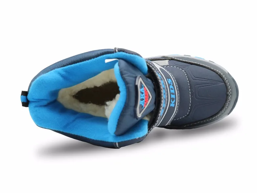 Apakowa winter kids snow boots mid-calf bungee lacing waterproof boys boots big boys sport shoes wollen lining kids winter boots Apakowa winter kids snow boots mid-calf bungee lacing waterproof boys boots big boys sport shoes wollen lining kids winter boots