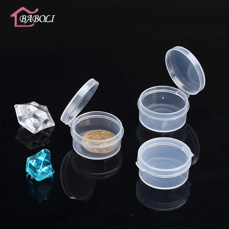 5 pcs Clear Mini Round Plastic Box With Lid Storage Small Parts Component Tools Jewelry Rhinestone Tablet Case Beads Container
5 pcs Clear Mini Round Plastic Box With Lid Storage Small Parts Component Tools Jewelry Rhinestone Tablet Case Beads Container