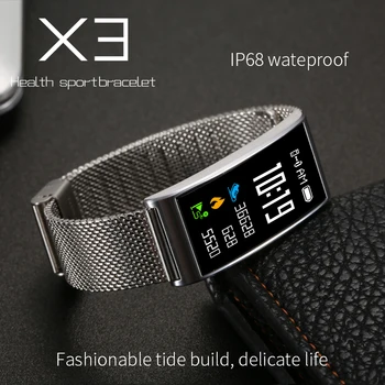 Steel strap Abay X3 smart watch ios heart rate monitor pedometer sleep fitness tracker smart bracelet bracelet Android IOS
Steel strap Abay X3 smart watch ios heart rate monitor pedometer sleep fitness tracker smart bracelet bracelet Android IOS
