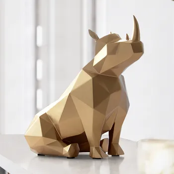 Ins geometric fashion rhinoceros resin ornaments home decor crafts animal figurines room decorations accessories birthday gifts
Ins geometric fashion rhinoceros resin ornaments home decor crafts animal figurines room decorations accessories birthday gifts