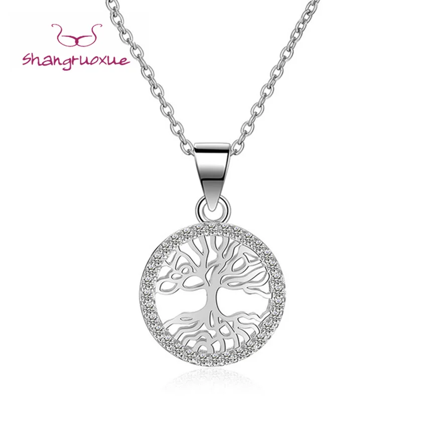 2017 Luxury 925 Sterling Silver Tree of Life Necklace & Pendant Ausrtrian Rhinestone Coin Fine Jewelry For Women Gift collares
2017 Luxury 925 Sterling Silver Tree of Life Necklace & Pendant Ausrtrian Rhinestone Coin Fine Jewelry For Women Gift collares