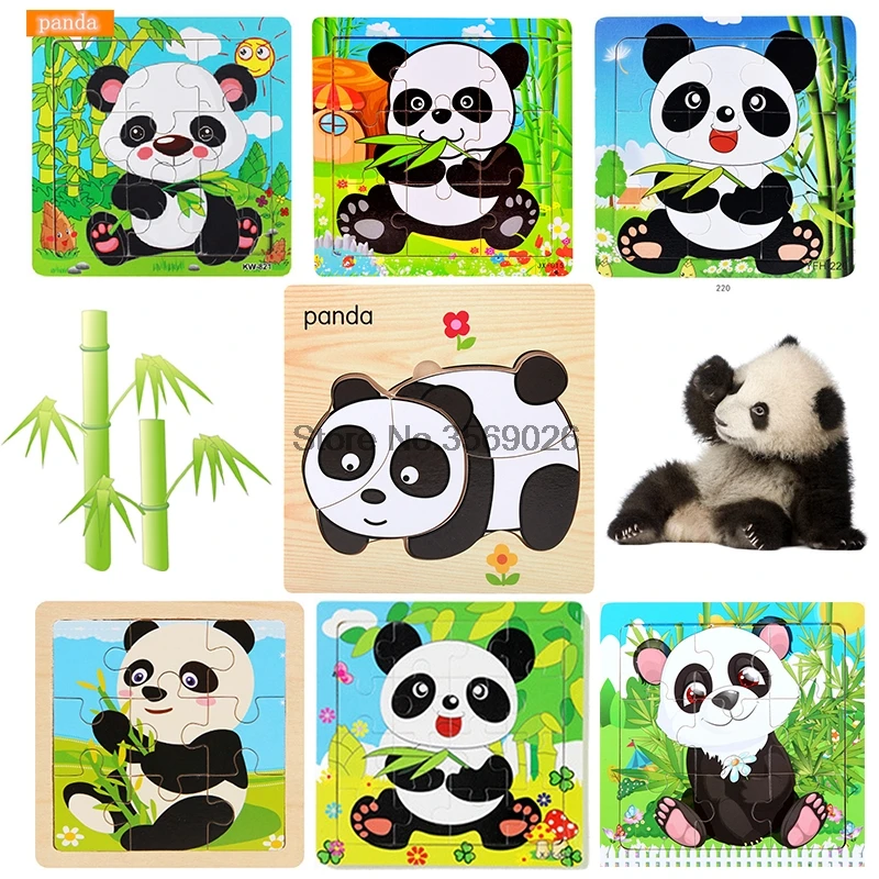 Classic Wooden Puzzle Colorful Jigsaw Board Cartoon Animals Panda Puzzles Educational Toys For Children Wood Toys Pandas Puzzles
Classic Wooden Puzzle Colorful Jigsaw Board Cartoon Animals Panda Puzzles Educational Toys For Children Wood Toys Pandas Puzzles