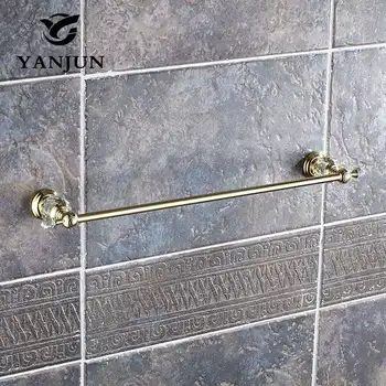 Brass Single Towel Rail Towel Hanger Golden Towel Hanger Chrome Towel Rack 60CM Bathroom Accessories Toalleros YANJUN-8058
Brass Single Towel Rail Towel Hanger Golden Towel Hanger Chrome Towel Rack 60CM Bathroom Accessories Toalleros YANJUN-8058