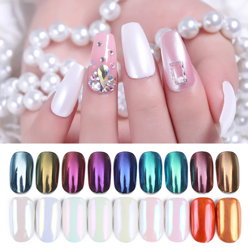 1pcs Nail Art Mirror Pigment Powder Nail Glitter Colorful Powder Rose Gold Shining Chrome Powder Decoration UV Gel Polish
1pcs Nail Art Mirror Pigment Powder Nail Glitter Colorful Powder Rose Gold Shining Chrome Powder Decoration UV Gel Polish
