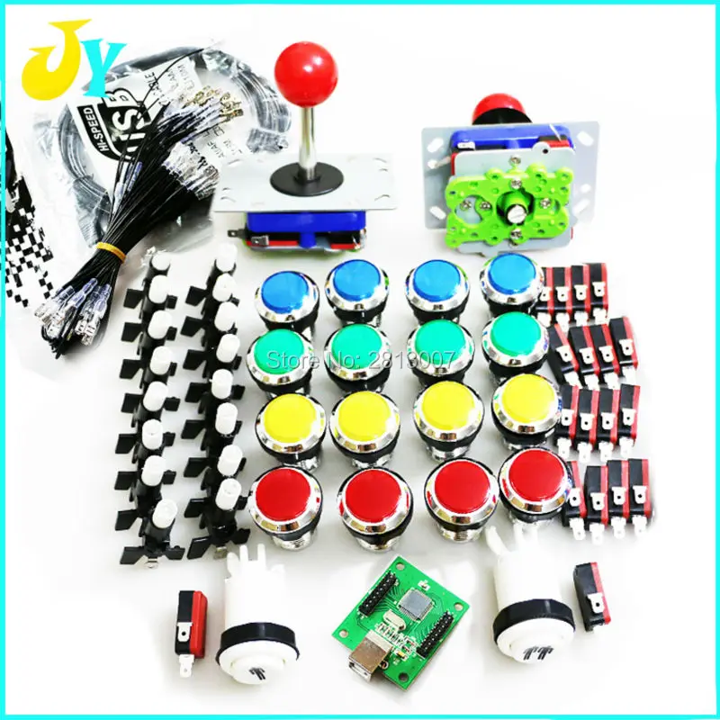 Arcade game kits Raspberry PI & JAMMA MAME kit For 2 joystick 16 12V LED buttons With USB interface Keyboard Arcade controller 
Arcade game kits Raspberry PI & JAMMA MAME kit For 2 joystick 16 12V LED buttons With USB interface Keyboard Arcade controller