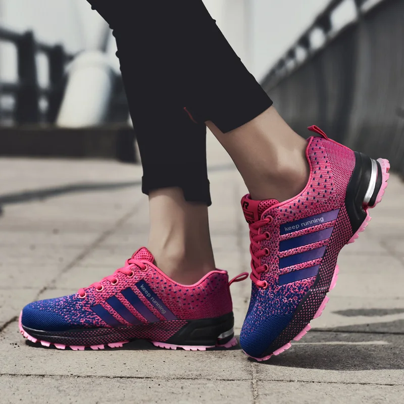 2019 Women Running Shoes Breathable Outdoor Sports Shoes Lightweight Sneakers for Men Comfortable Athletic Training Footwear
2019 Women Running Shoes Breathable Outdoor Sports Shoes Lightweight Sneakers for Men Comfortable Athletic Training Footwear