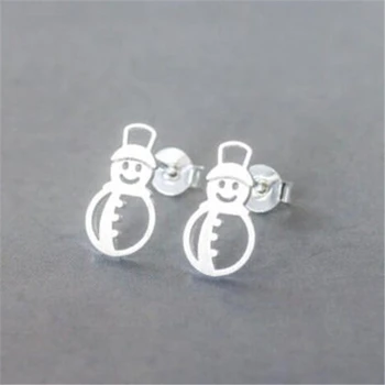 Brincos Earings New Styles Fashion Santa Claus Cute Tiny Snowman Lovely Christmas Jewelry Stud Earring For Women Best Gift
Brincos Earings New Styles Fashion Santa Claus Cute Tiny Snowman Lovely Christmas Jewelry Stud Earring For Women Best Gift
