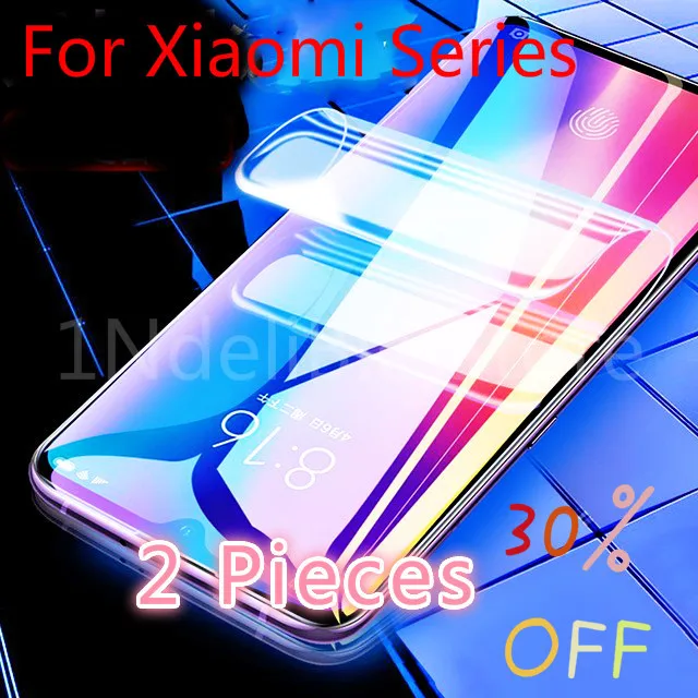 Полноэкранная Гидрогелевая пленка 9D для Xiaomi MI 8 9 Pro Lite SE Защитная Xiomi Mix 3 2 F1 A1 |