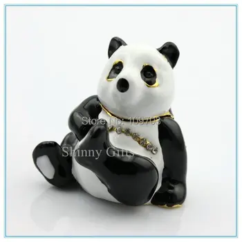 Enamel panda shape handmade jewelry gift box fashion jewelry display box on sale jewelry box SCJ338-2
Enamel panda shape handmade jewelry gift box fashion jewelry display box on sale jewelry box SCJ338-2