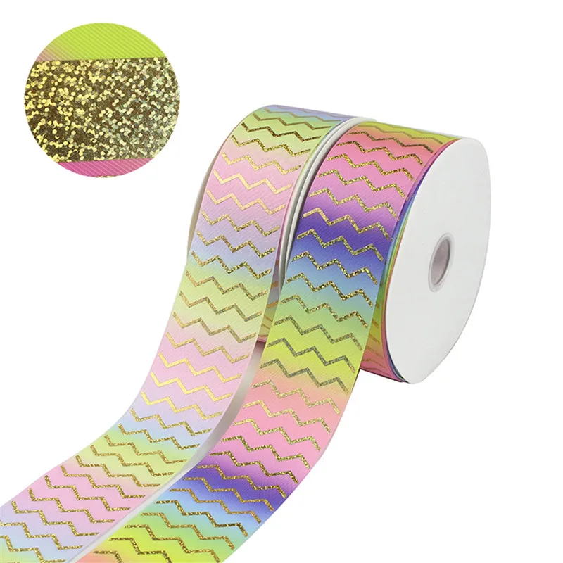75-086A,3"75mm 50yds rainbow hologram print Donut Grosgrain ribbon DIY handmade bow headdress Accessories Gift wrapping
75-086A,3"75mm 50yds rainbow hologram print Donut Grosgrain ribbon DIY handmade bow headdress Accessories Gift wrapping