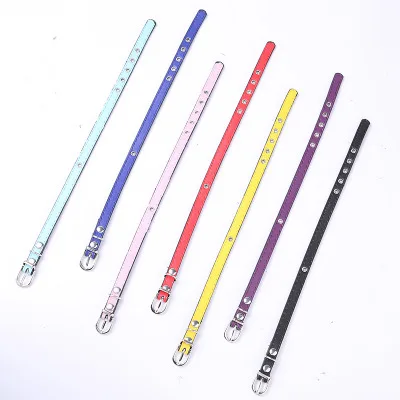 Cat Puppy Collar Neck Strap PU Leather Dogs Adjustable Buckle Dog Collars Puppy Necklace For Small Dogs Pet Accessories
Cat Puppy Collar Neck Strap PU Leather Dogs Adjustable Buckle Dog Collars Puppy Necklace For Small Dogs Pet Accessories
