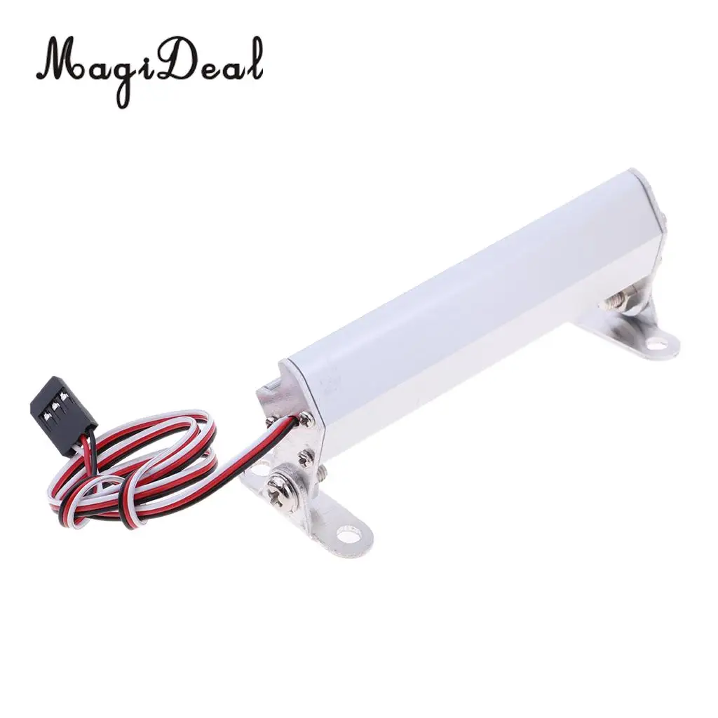 93mm Long 1/12 1/16 Scale RC Car Truck Model 12 Leds Roof Light Bar Headlamp Headlight Bright Waterproof