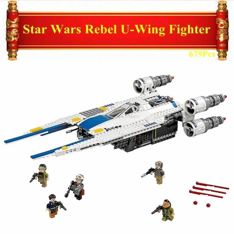 679Pcs STAR WARS Rebel U-Wing Fighter Compatible Legoing starwars Model Building Blocks Toys for Children Legoings Juguetes TOY
679Pcs STAR WARS Rebel U-Wing Fighter Compatible Legoing starwars Model Building Blocks Toys for Children Legoings Juguetes TOY