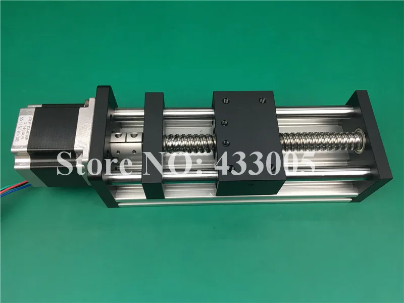 

CNC GGP 1605 ballscrew Sliding Table effective stroke 500mm Guide Rail XYZ axis Linear motion+1pc nema 23 stepper motor